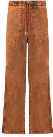 Diesel D-Martians Track Jeans - Heren - Loose Fit Jeans - Oranje - M - Katoen - Jeans