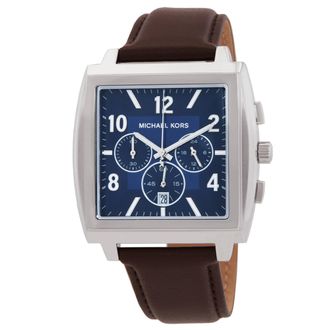 Michael Kors Rhys Chronograph Quartz Blue Dial Mens Watch MK9231