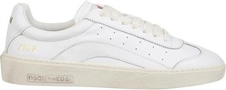 Dsquared2 Rider Sneakers - Heren - Sneakers - Wit - 45 EU - Katoen - Schoenen