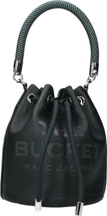 Marc Jacobs Handtaschen The Bucket Woman Leder Gr&uuml;n/Efeu
