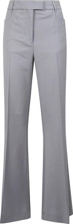 Remain Wijde broek met verborgen voorsluiting - Dames - Wijde Broeken - Grijs - S - Broeken