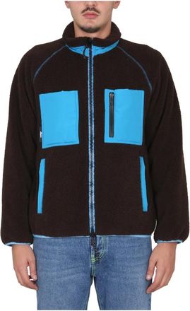 Msgm Giubbino Jacket - Heren - Zomerjassen - Bruin - M - Jassen