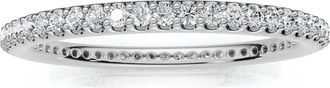 Pompeii3 1/3Ct Diamond Eternity Ring Stackable Wedding Band Gold Lab Grown