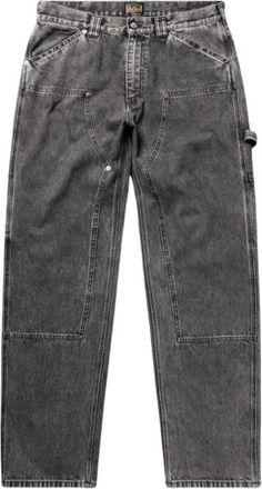 Aries Vintage Loose-Fit Carpenter Jeans - Heren - Regular Fit Jeans - Zwart - W31 - Denim - Jeans