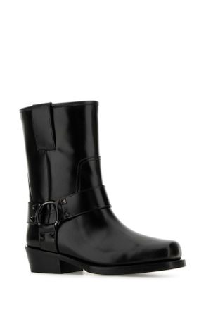 Valentino Garavani 5w0s0kn4nib 0no Nero Stivali Boot