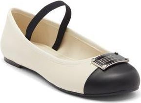 Marc Jacobs The Standard Supply Mary Jane Flat in Marshmallow/black at Nordstrom Rack, Size 11Us / 41Eu