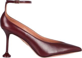 Aquazzura 85 mm Strong pumps met puntige neus - Rood