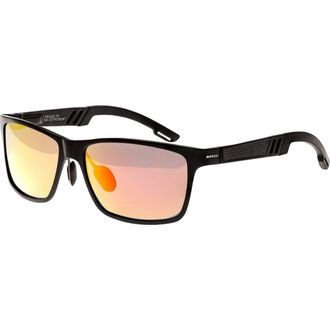 Breed Pyxis Titanium Polarized Sunglasses in Black/red-Yellow at Nordstrom