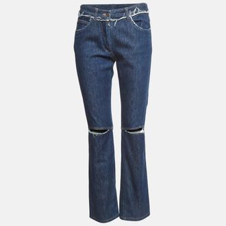 Maison Margiela Maison Martin Margiela Blue Denim Distressed Jeans