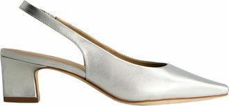 Bernardo Ariella Slingback Pump in Silver at Nordstrom, Size 9.5