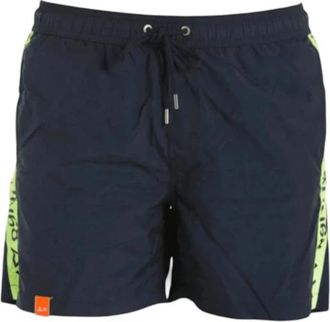 Sun 68 Nylon Zwemshorts - Heren - Strandmode - Blauw - S - Nylon - Badmode