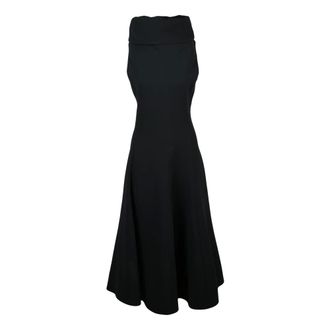 Jacquemus Dames, Jurken, Zwart, Maat: 2XS Viscose