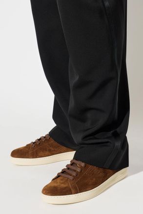 Tom Ford Suede Sports Shoes, Mens, Brown