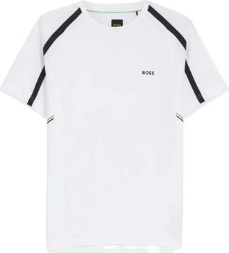HUGO BOSS Tops, Heren, Wit, L, T-shirt Boss