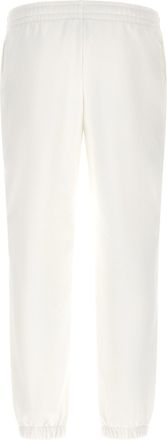 Lacoste Logo-Embroidered Cotton Blend Joggers - White