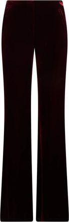 Alberta Ferretti Flared Pants - Dames - Wijde Broeken - Bruin - S - Broeken