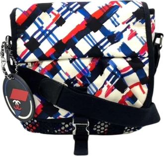 Chanel Pre-owned Canvas crossbody-bags - Dames - Vintage Schoudertas - Veelkleurig - ONE Size - Nylon - Vintage