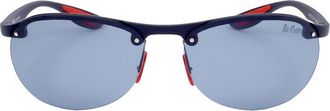 Lee Cooper LC1020 C02 Mens Sunglasses Blue Size 63