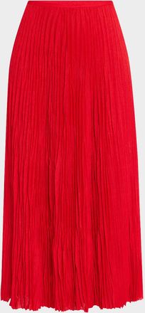 Proenza Schouler Rosalyn Pleated Jersey Skirt