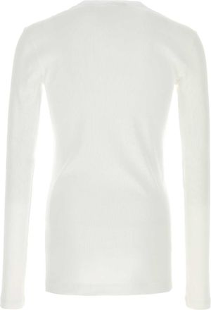 Dolce & Gabbana Biancoottico Exterior: Cotton Maglie Sweater