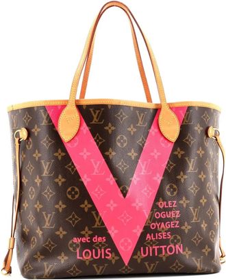 Louis Vuitton Neverfull NM Limited Edition Cities V Monogram Canvas MM tote bag - Bruin
