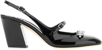 Jimmy Choo London Elegante hoge hakken voor vrouwen - Dames - Pumps - Zwart - 38 1/2 EU - Schoenen