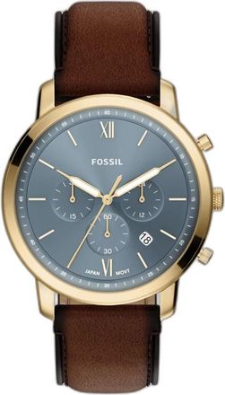 Fossil Accessoires, Heren, Bruin, ONE Size, Neutra Fs 6162 Horloge