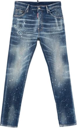 Dsquared2 Jeans Ripped Wash Bro - Blu