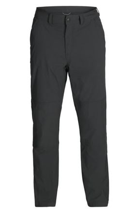 Royal Robbins Wilder Water Resistant Pants in Charcoal at Nordstrom, Size 38