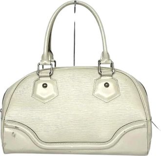 Louis Vuitton Pre-owned Handbags, female, White, Size: ONE SIZE Pre-owned Vintage Handbag