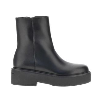 Gianvito Rossi Hiro Bootie 20 - Dames - Schoenen - Zwart - Maat: 36 1/2 EU Zijde