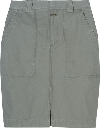 Closed Katoenen midi-rok - Groen