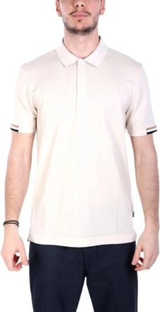 HUGO BOSS Tops > Poloshirts - Heren - Polos - Beige - 2XL - Tops
