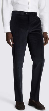 Moss Slim Fit Ink Cord Trousers