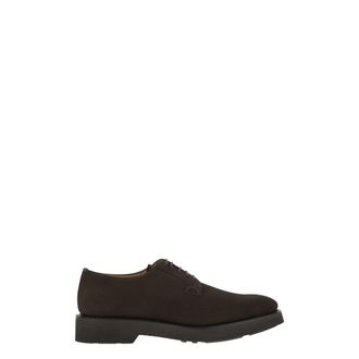 Churchs Stratton L - Heren - Veterschoenen - Bruin - 42 1/2 EU - Katoen - Schoenen