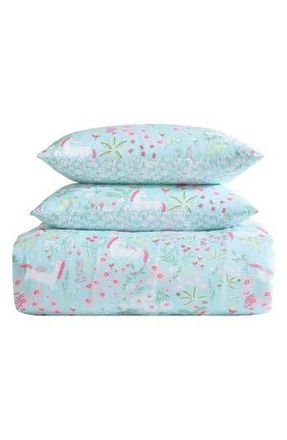 Laura Ashley Margaret Comforter & Sham 3-Piece Set in Bright Blue at Nordstrom Rack, Size Full/queen