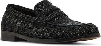 Steve Madden Natan Penny Loafer in Black at Nordstrom Rack, Size 11.5