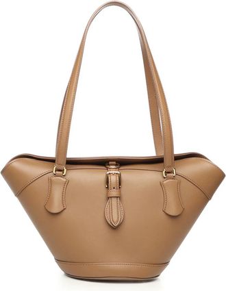 Dolce & Gabbana Capri Bag - Dames - Schoudertassen - Bruin - ONE Size - Leer - Tassen