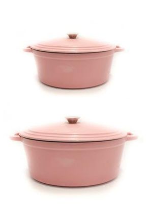 Berghoff 4-Piece Cast Iron Stock Set in Pink at Nordstrom Rack