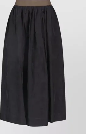 Uma Wang midi straight skirt