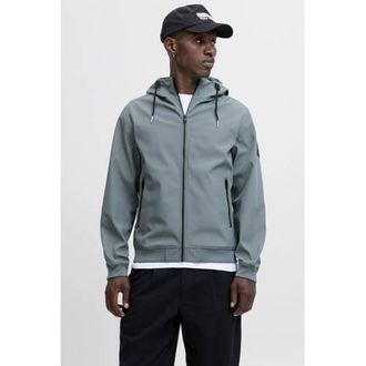 Jack & Jones ESSENTIALS softshell jas grijsblauw