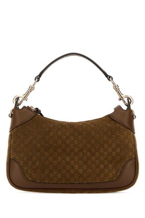 Gucci Brown Logo Small Shoulder Bag