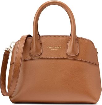 Cole Haan The Lady Small Satchel Bag in New Caramel at Nordstrom Rack