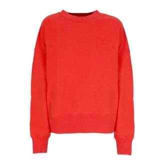 Puma Infuse Crewneck - Dames - Sportshirts - Rood - M - Katoen - Fitness