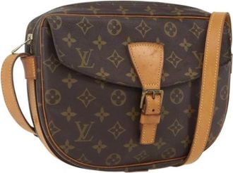 Louis Vuitton Pre-owned Canvas Cross Body Bag - Dames - Vintage Schoudertas - Bruin - ONE Size - Vintage