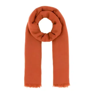 Max Mara Dames, Accessoires, Oranje, Maat: ONE Size Katoen