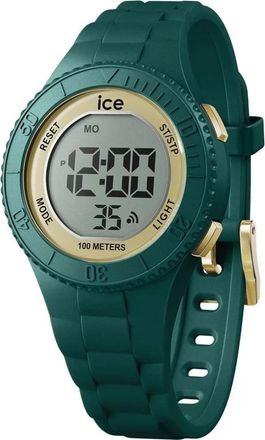 Ice Watch Digital Round Watch - Dames - Horloges - Groen - ONE Size - Accessoires