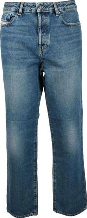 Diesel Slim Fit Katoenen Jeans - Heren - Regular Fit Jeans - Blauw - W34 - Katoen - Jeans