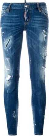Dsquared2 Skinny Fit Jeans, female, Blue, M, Classic Denim Jeans for Men