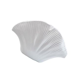 OEM Elegantes Jarrones De Resina Con Forma De Concha Marina - Blanco